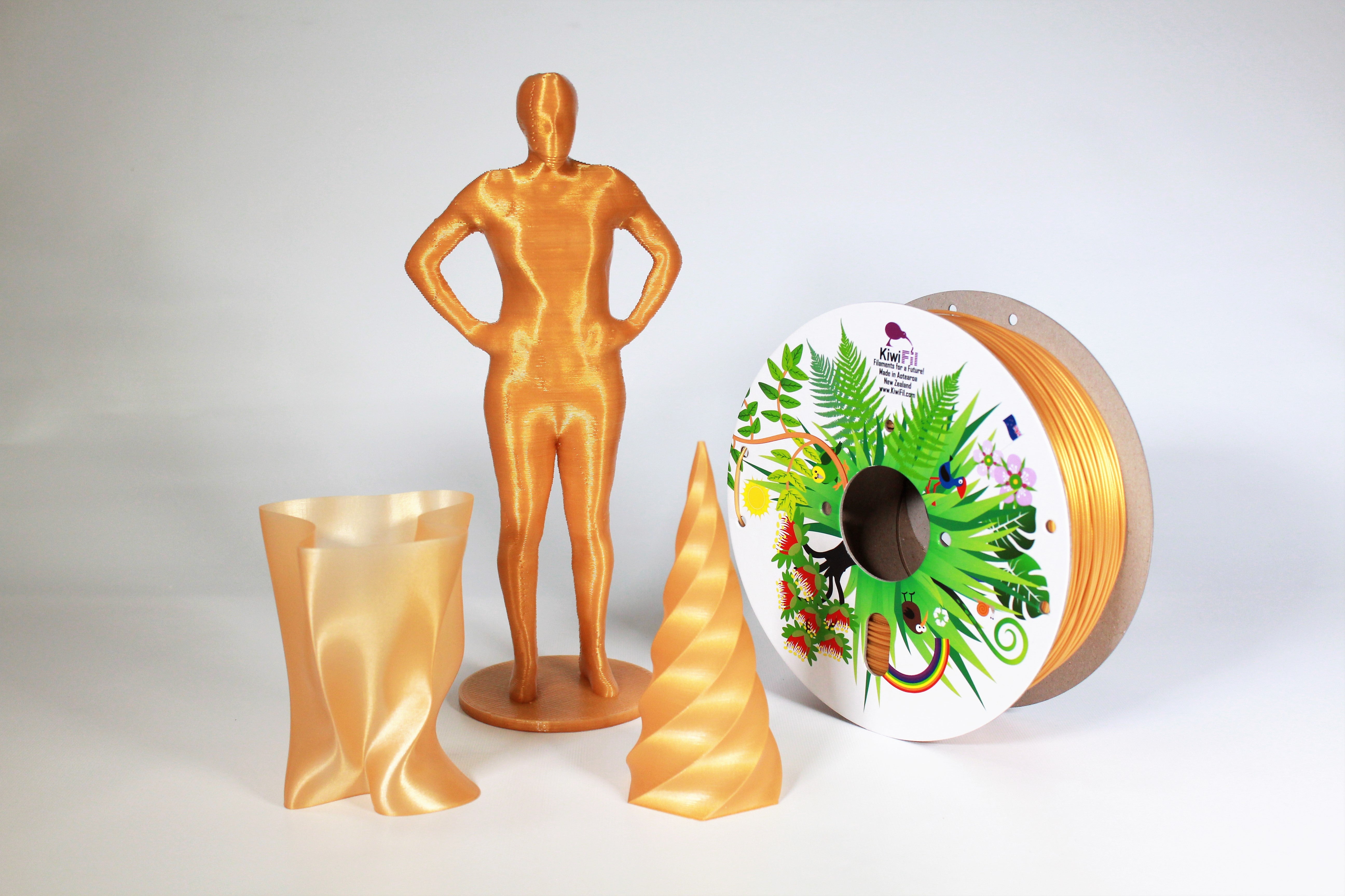 KiwiFil Gold PLA pro, 1.75 mm, 1 kg